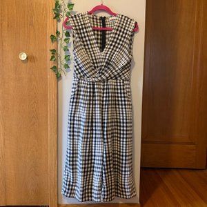 Urban Outfitters Small Checkered Jumpsuit